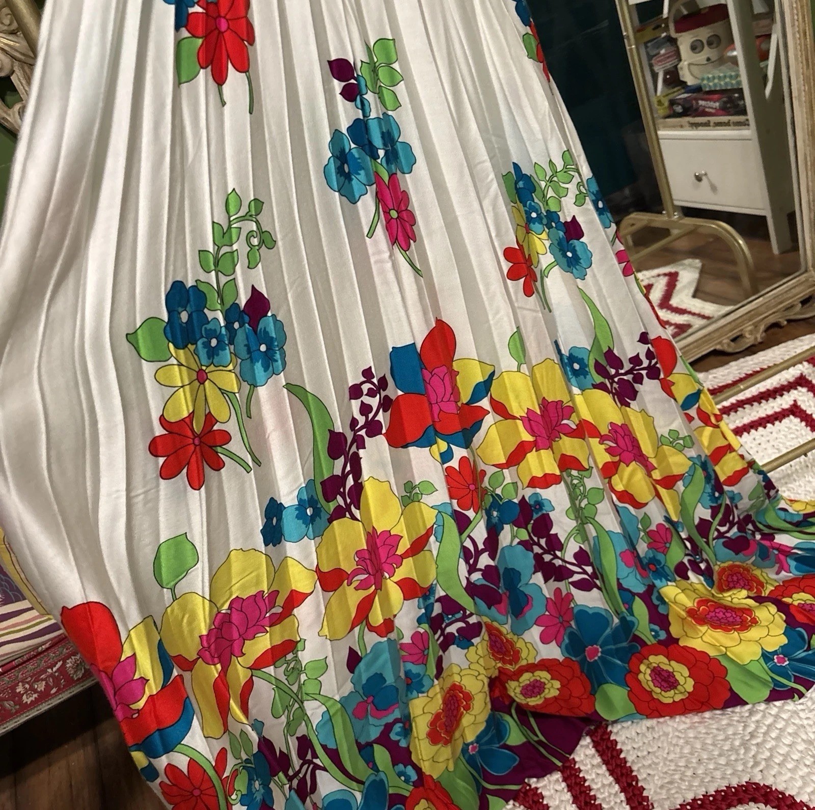 Vintage 1970’s Waltah Clarke’s Hawaiian Shops dress size 10