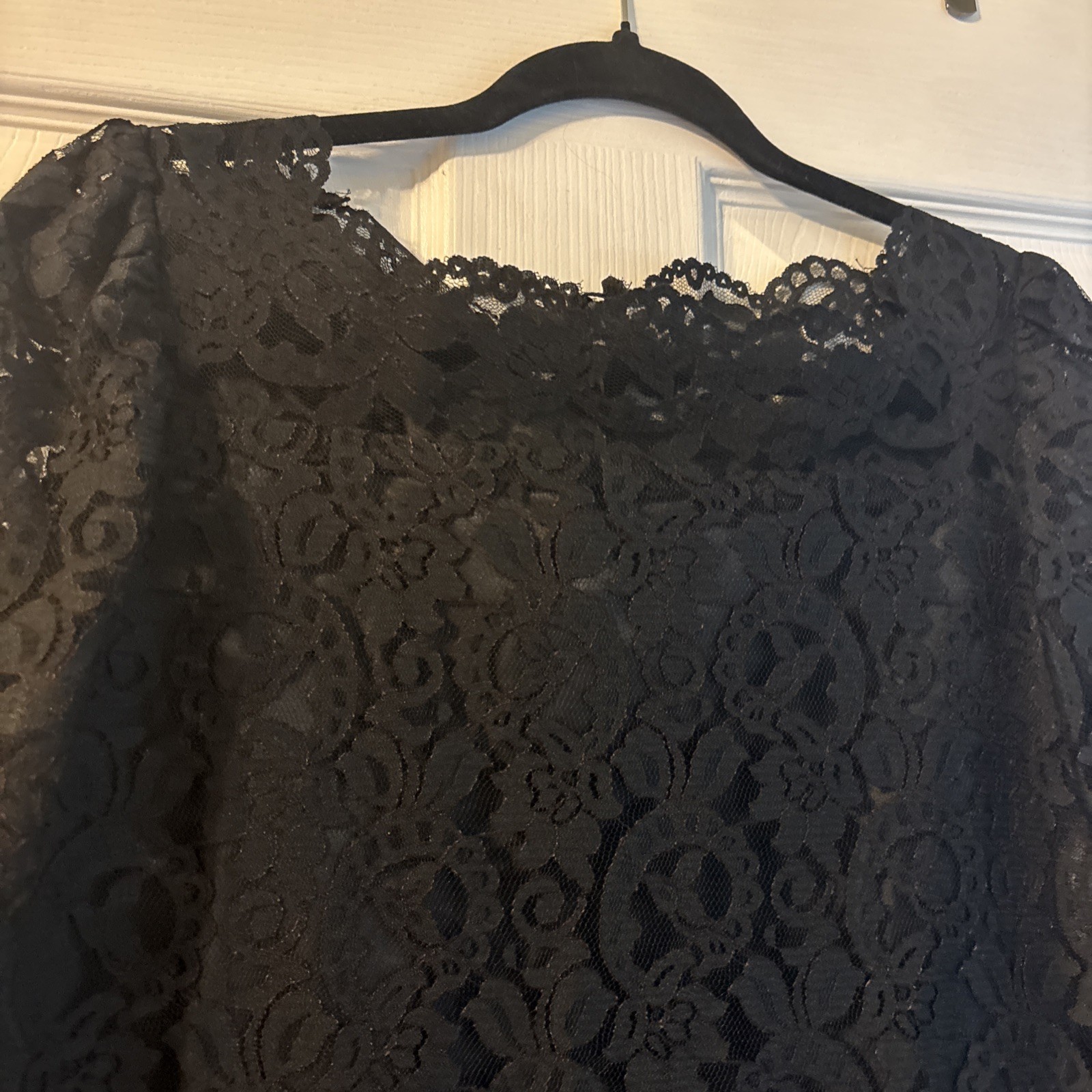 Vintage, Gothic Dress, Wilroy Traveller New York, Black All-LACE Dark Shadows
