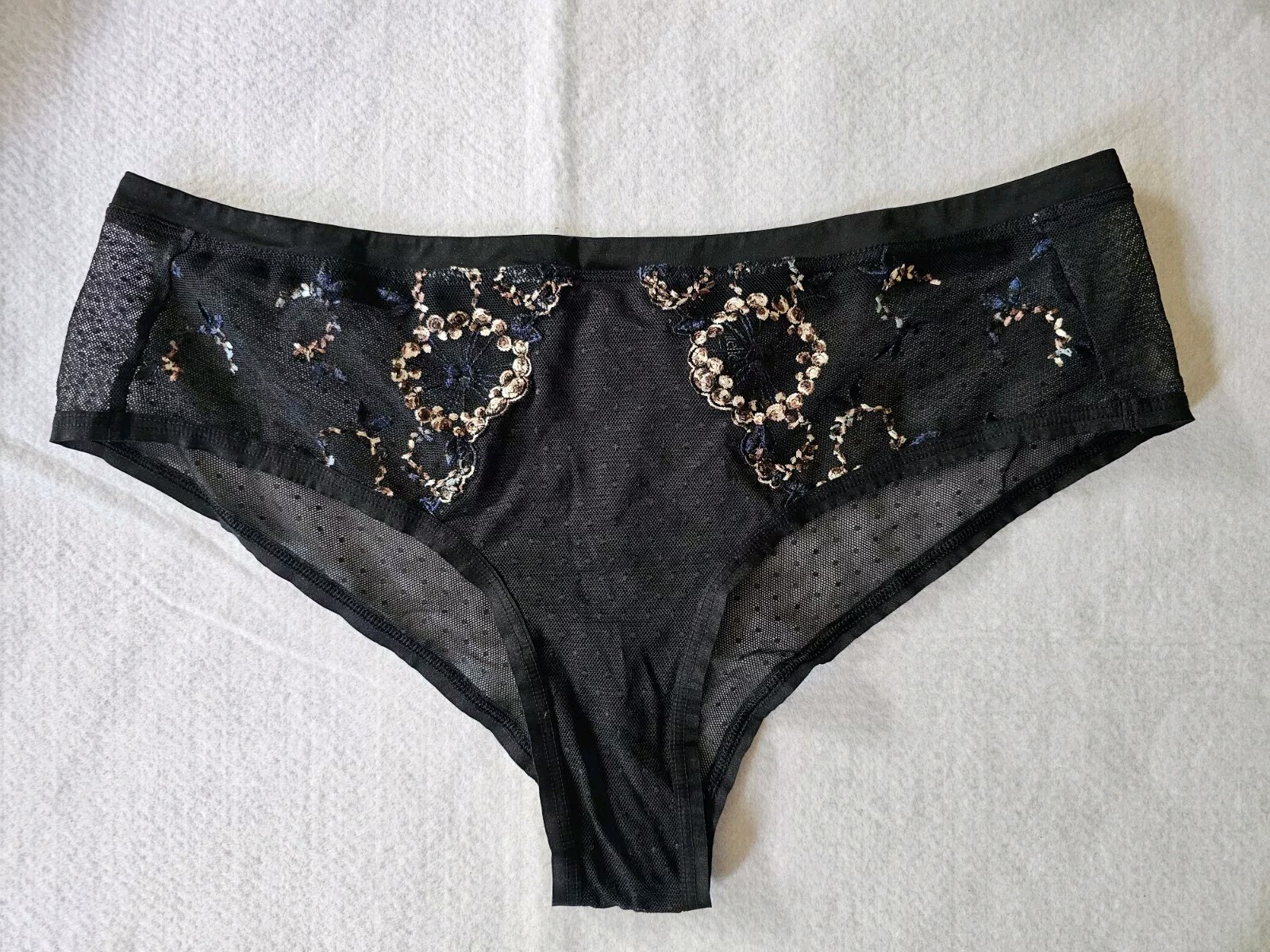 Chantelle Panties Womens Black Panty *See Measurements*