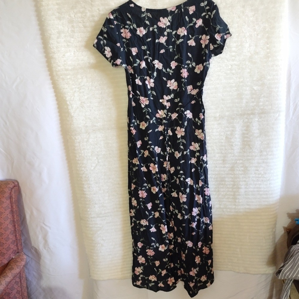 Vintage Y2K Jay Jacobs Floral Midi Dress