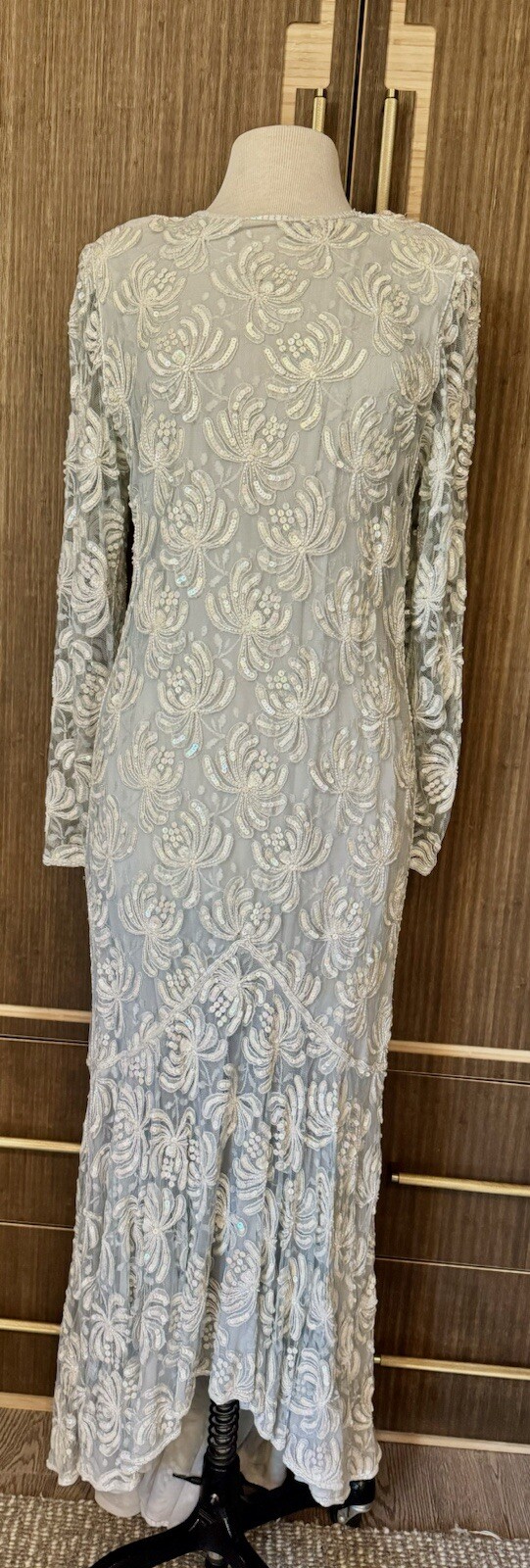 Scala Beaded And Sequined Couture Collection Vintage Dress