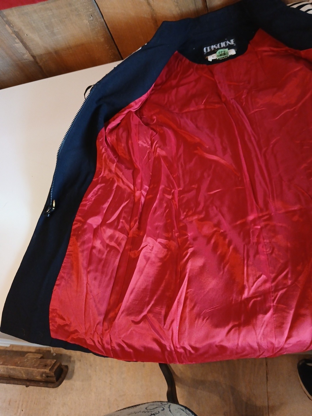Vintage 80s Criscione Jackets Womens Zebra