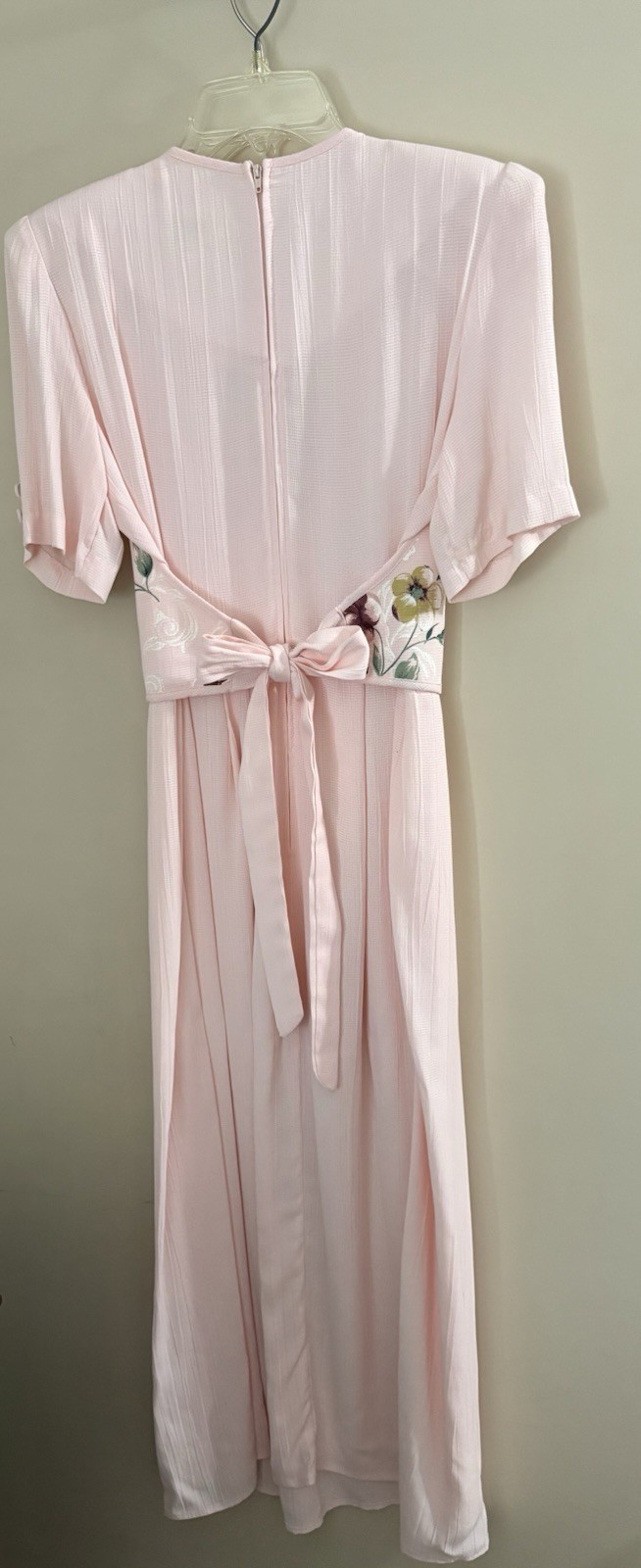 VTG 90’s JBS Women’s Blush Pink Maxi Dress Size 6 Cottagecore Prairie Romantic