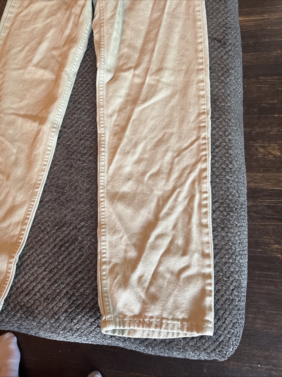 Vtg 90s Levi’s SilverTab Loose Fit Khaki Pants Womens Size 6 Made USA Workwear