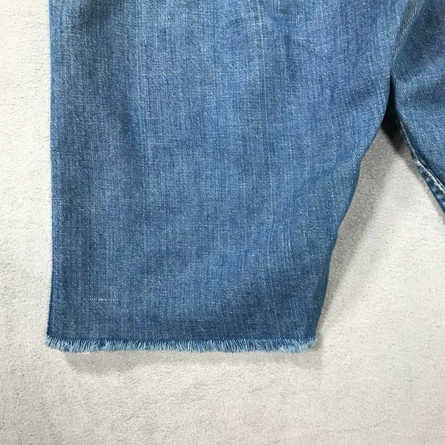 Vintage 50s Wrangler Blue Bell Sanforized Denim Bermuda Shorts Misses 16 (26″)