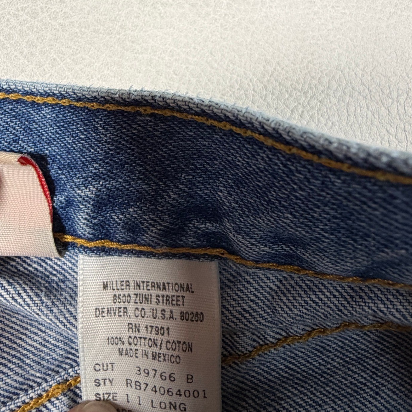 Rockies Vintage High Waisted Relaxed Straight Leg Jeans Womens Size 11 30×32