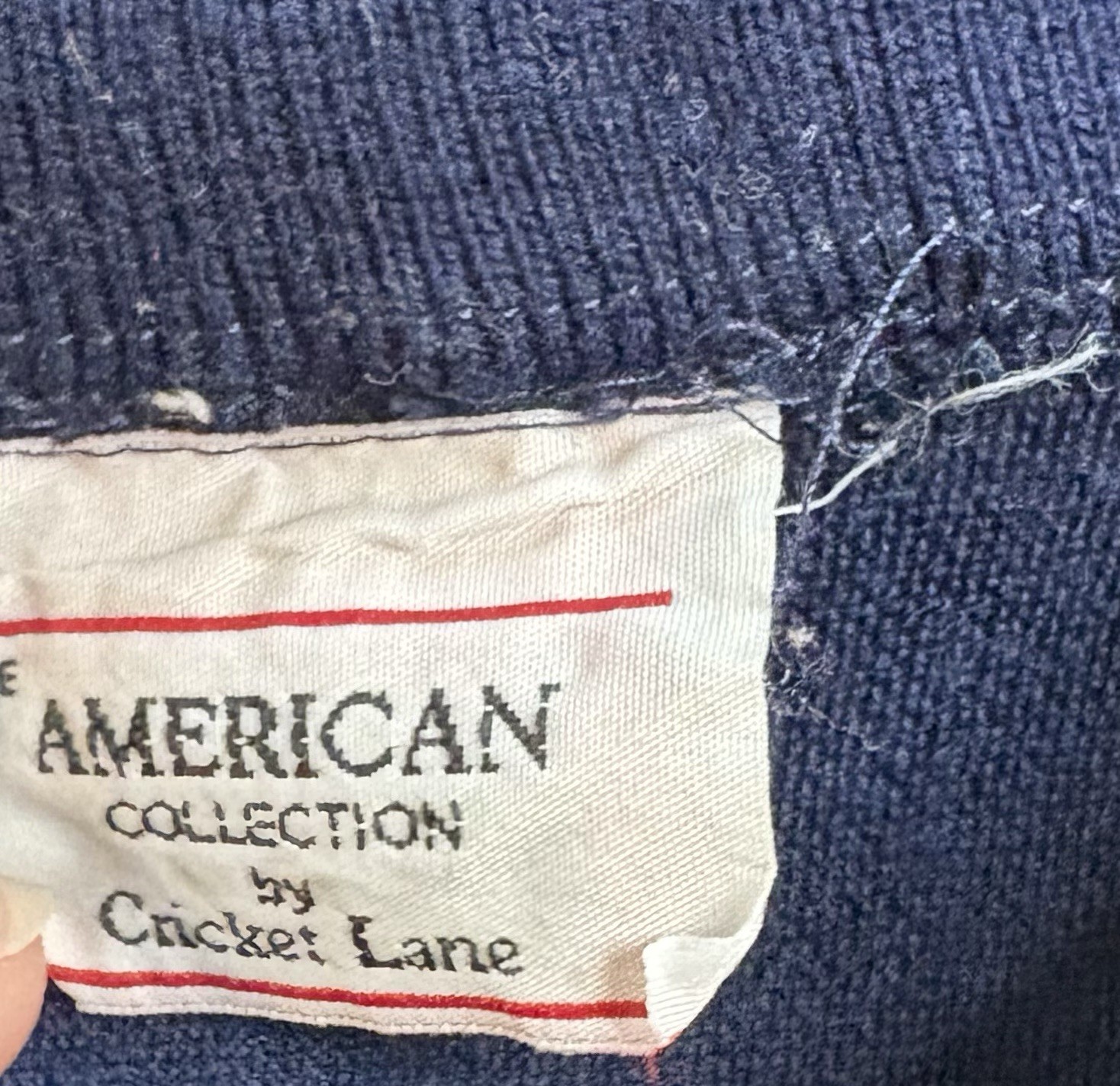 VTG American Collection Cricket Plaid Cape Cod Granny Tartan Knit Top Med/Lg