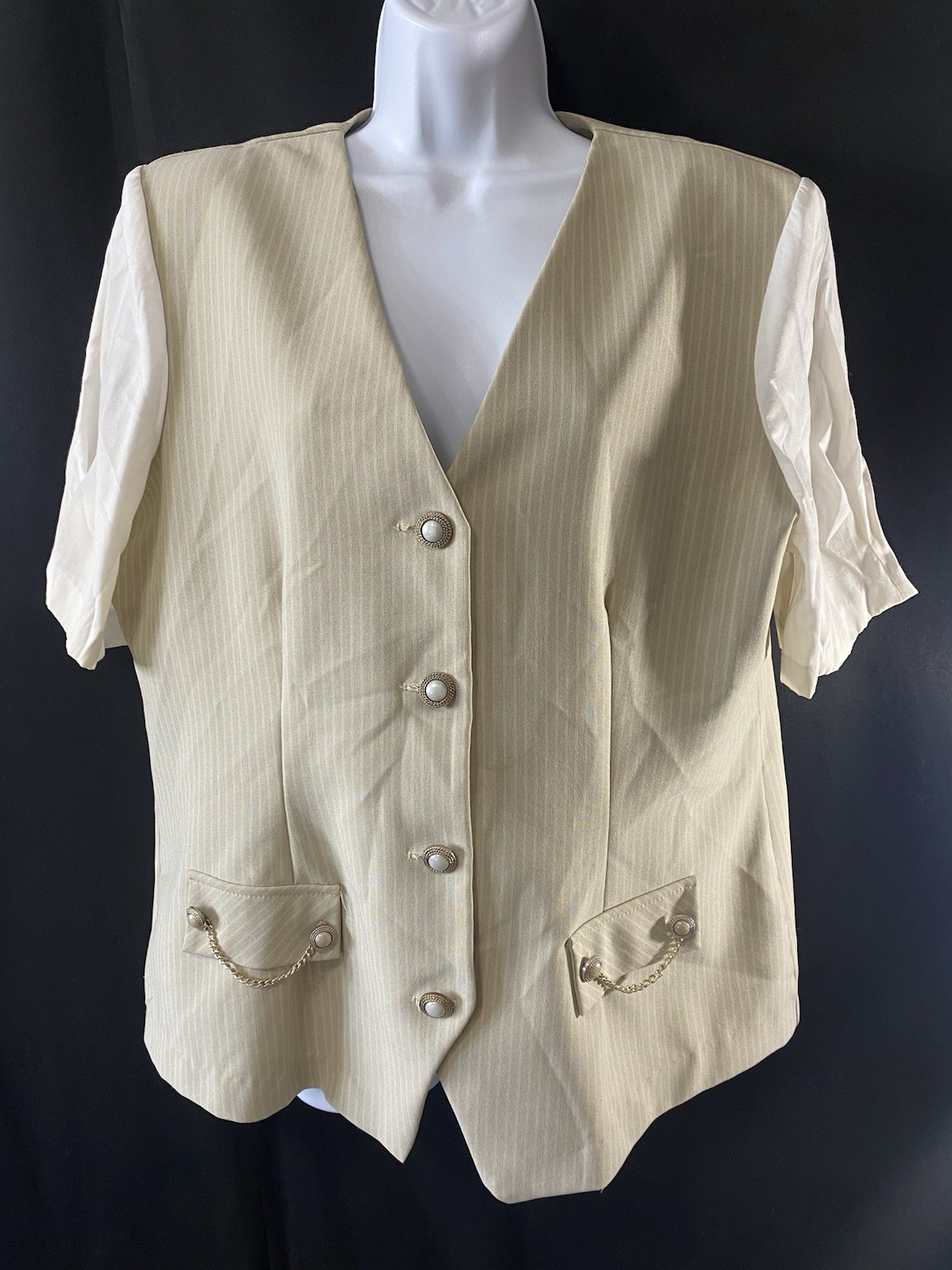 Reina Industries A Statement In Dressing Vintage Skirt Suit Size 18 Steampunk