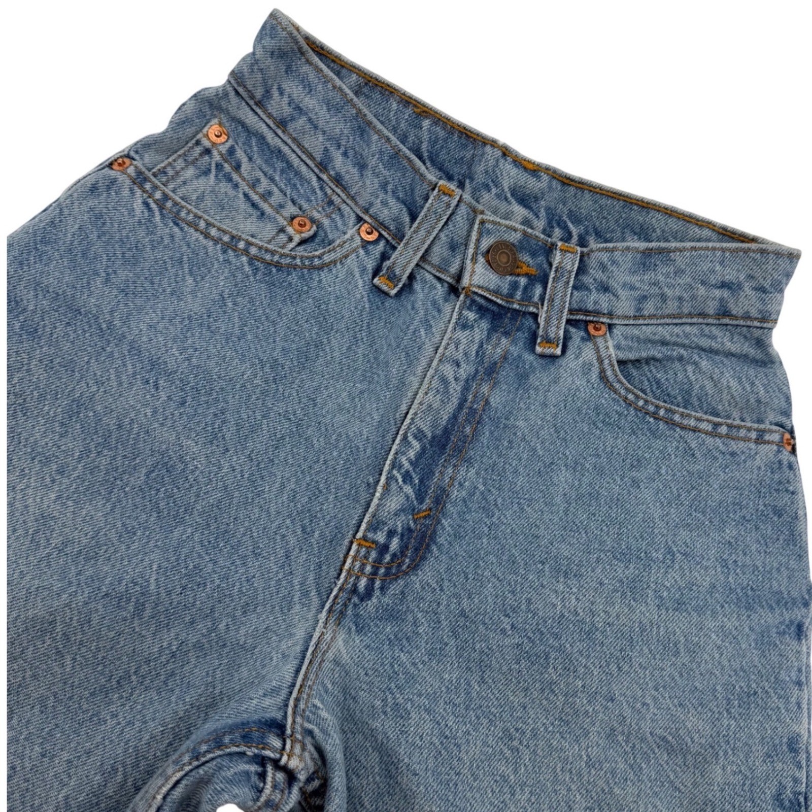 Levi’s Jeans Women 5 Blue High Rise Tapered Leg Made in USA Vintage