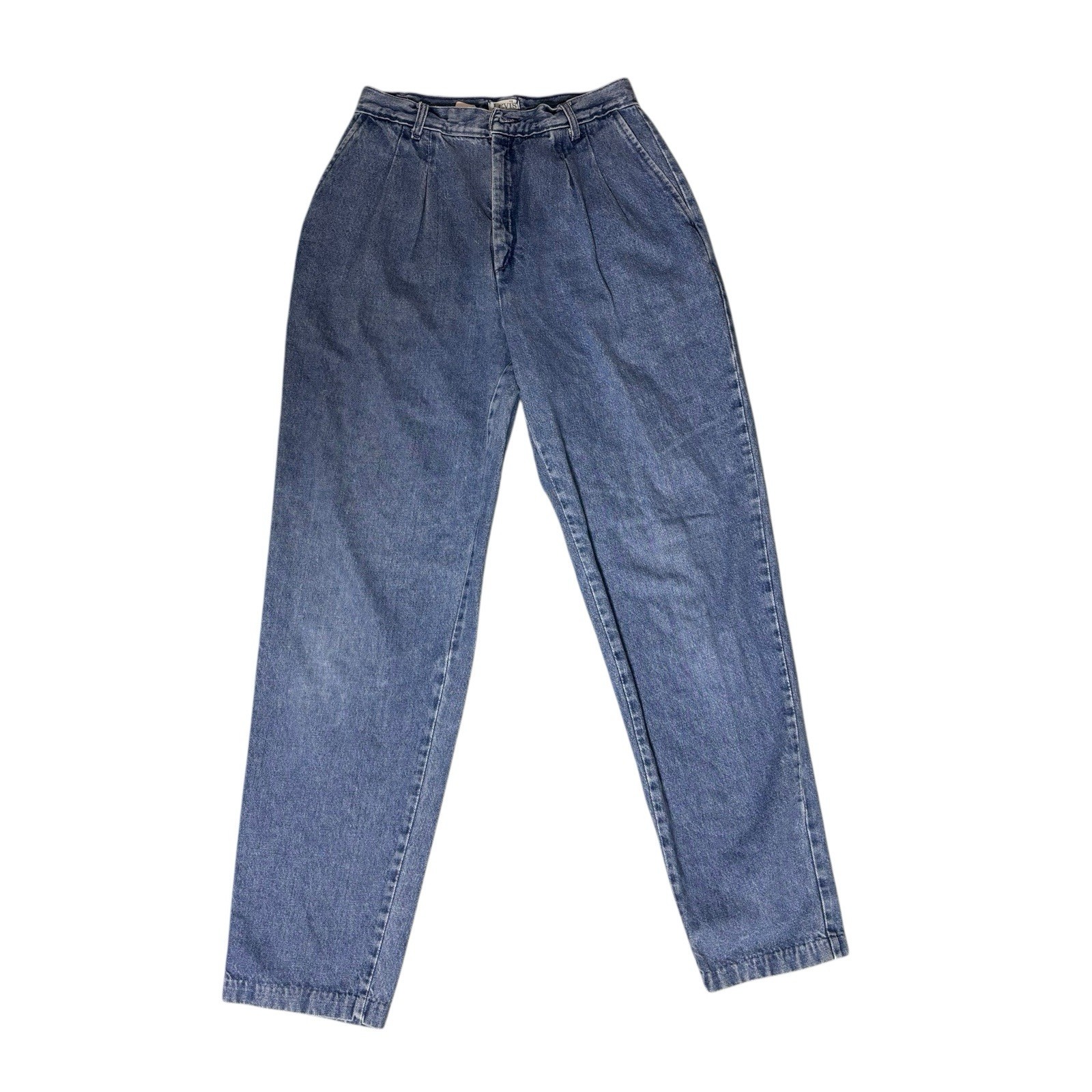 Vintage Levi’s Sportswear High Rise Mom Jeans Denim Pants Size 10 Womens Pleated