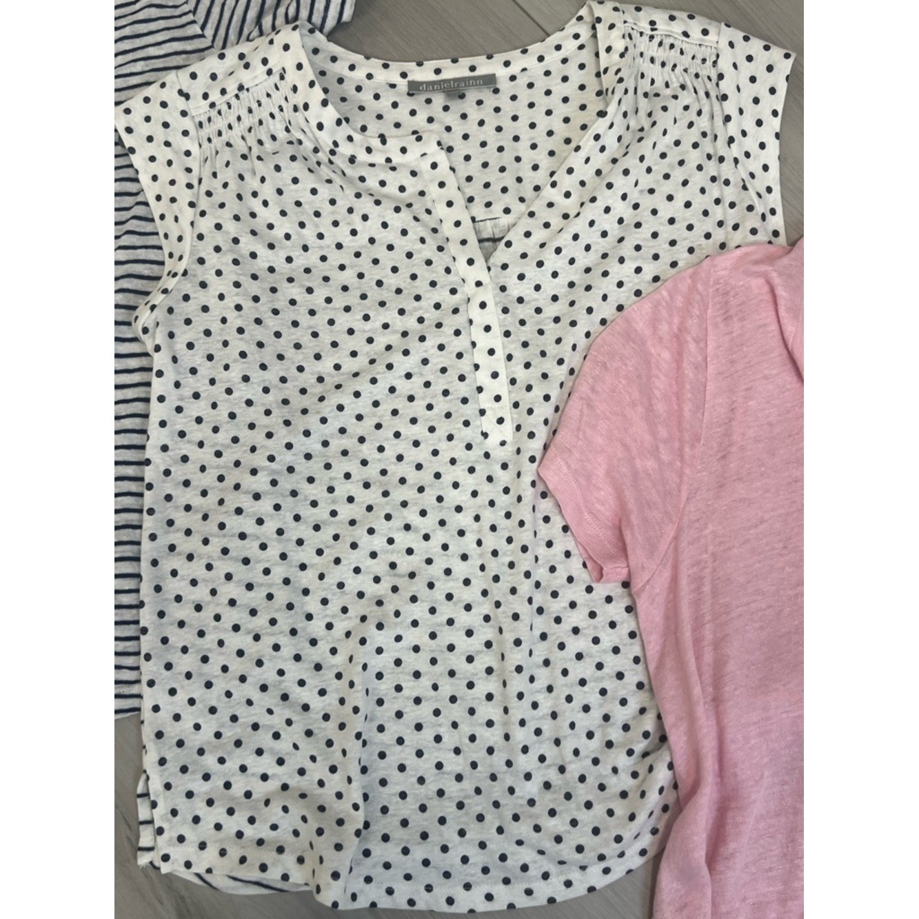 3-Piece Linen Shirt BUNDLE Vineyard Vines Daniel Rainn Sz S/M Coastal Grandma
