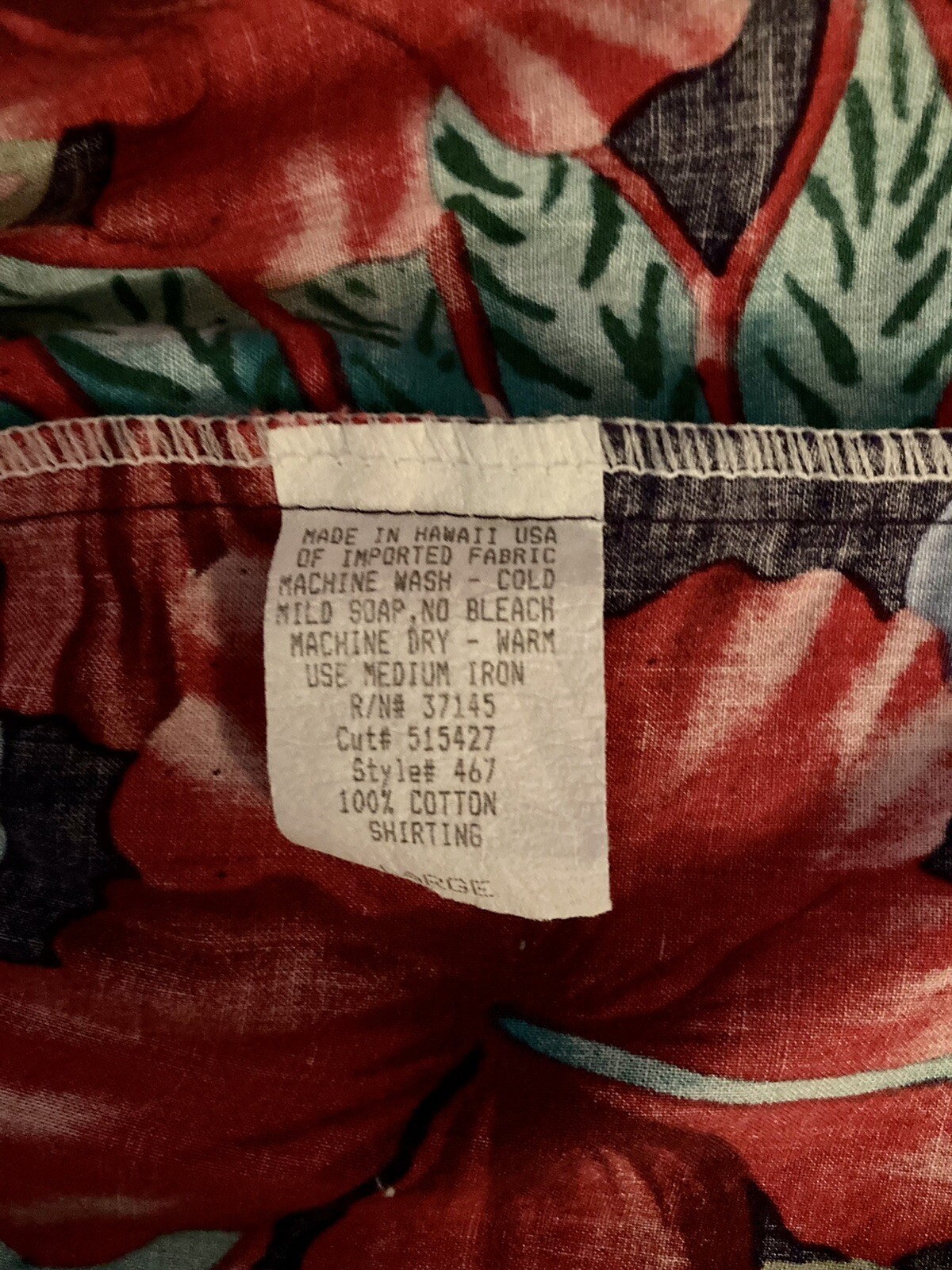 Vintage Hilo Hattie The HI Original Multi Floral MuuMuu Women’s L
