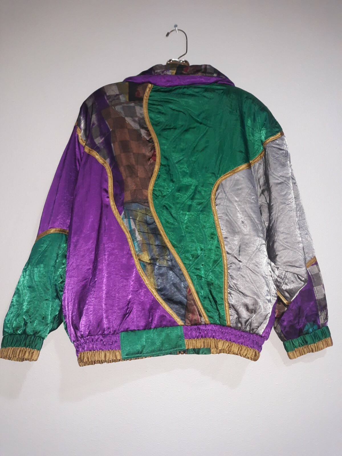 Vtg 90s Giacca Sport Wind Jacket Small