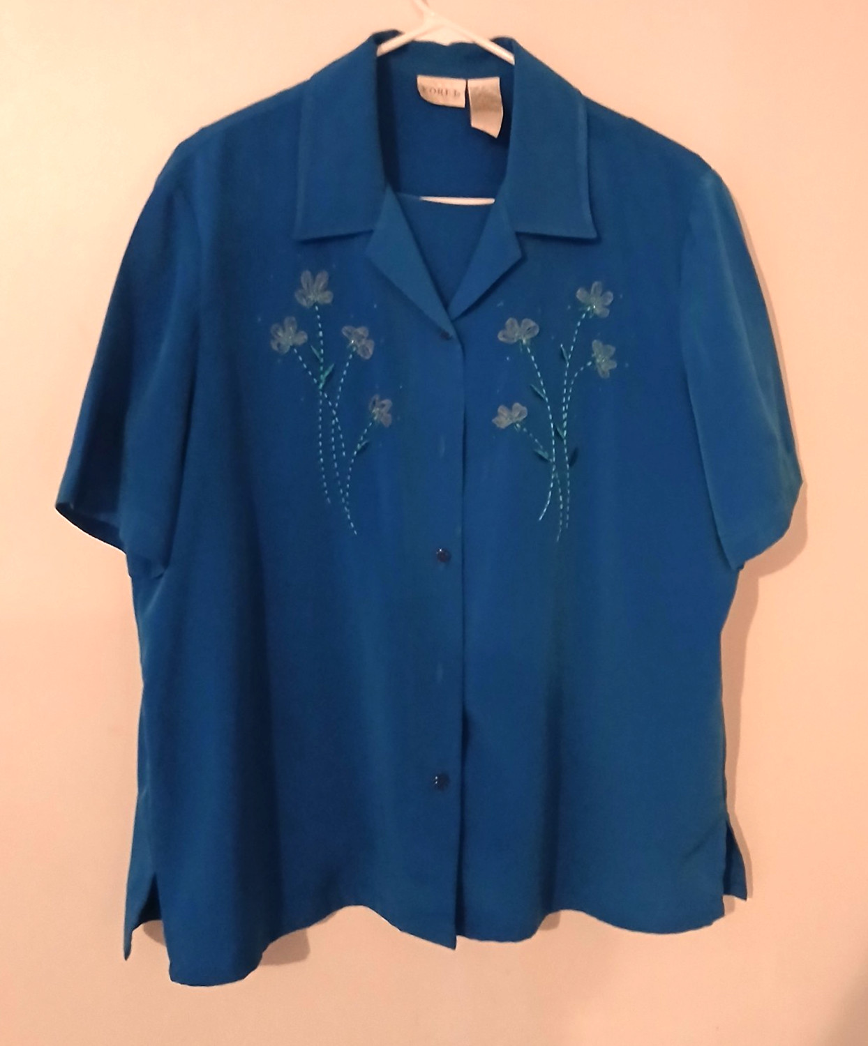 Vintage Koret 100% polyester 2-piece set produced in Thailand
