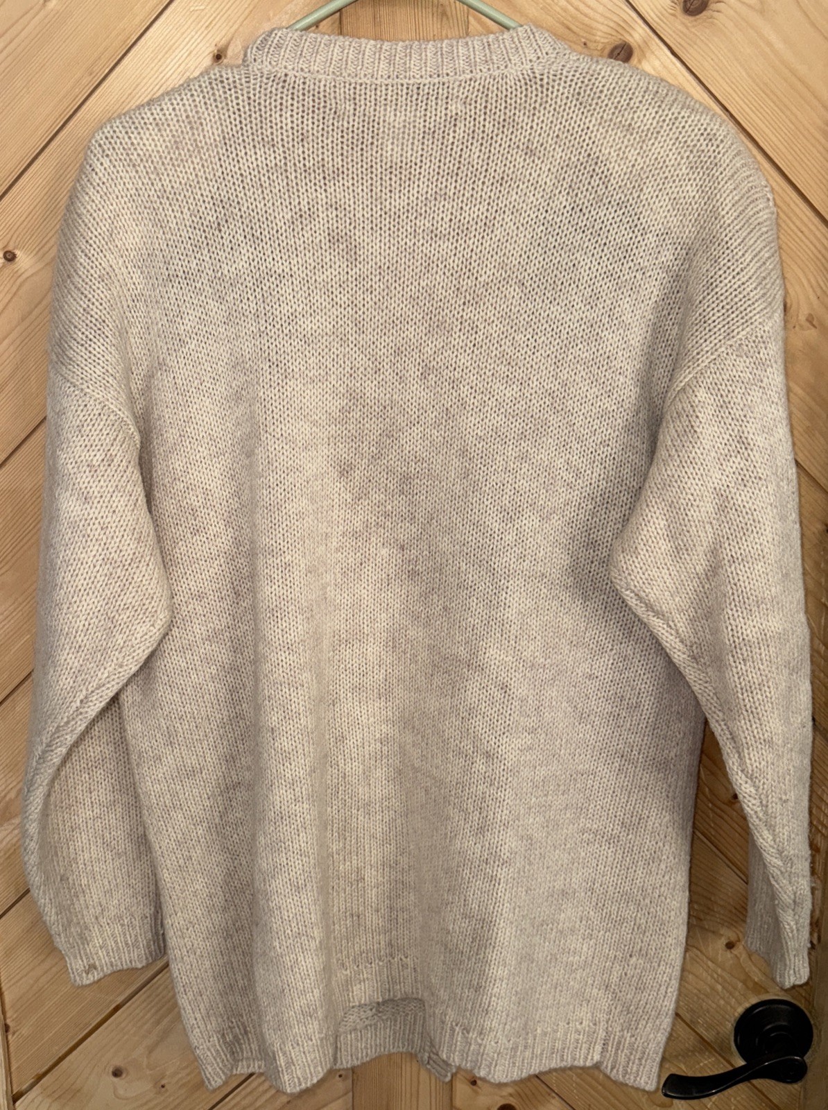 Vintage Melbourne country wool cardigan Americana ABC school Large