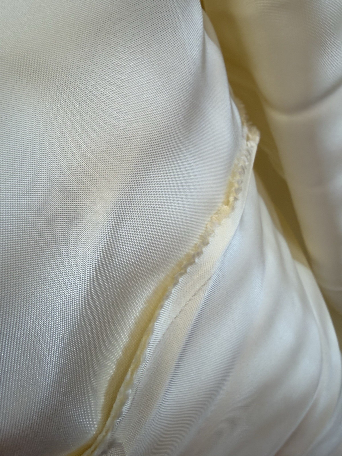 Lace Wedding Dress With Head Cap Train VTG 1951