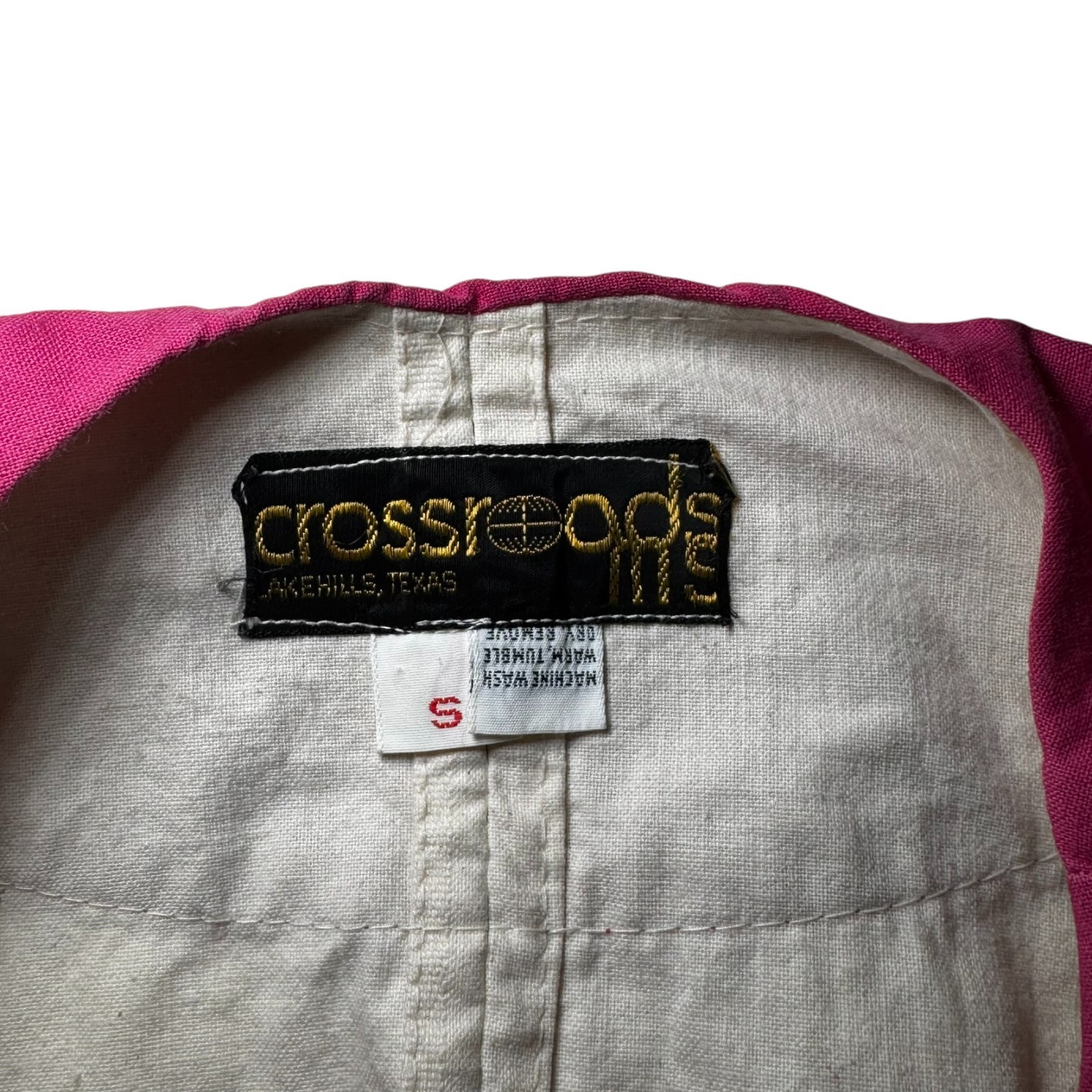 Crossroads Texas Jacket & Dress Set Mola-Style Appliqué Ethnic Art Resort Wear
