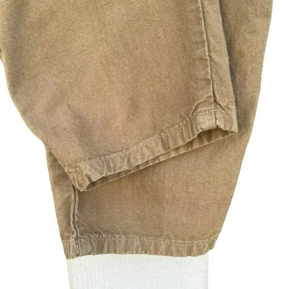 VTG 80s 90s BONGO High Waist Pleated Mom Pants Tapered Sz 7 USA Parachute Style
