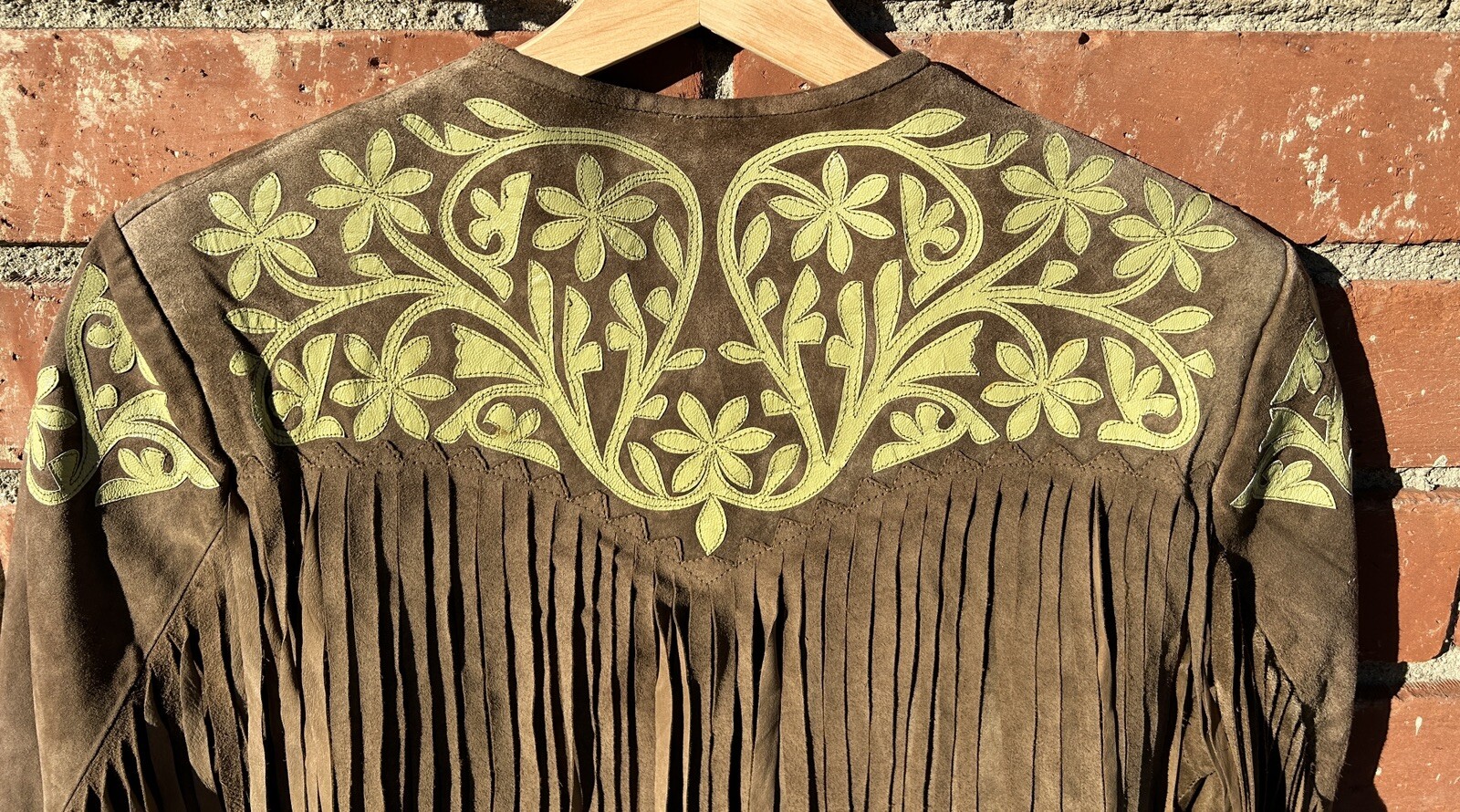 Gorgeous Vintage „Cuera Tamaulipeca” Custom Art Mexican Leather Fringe Jacket