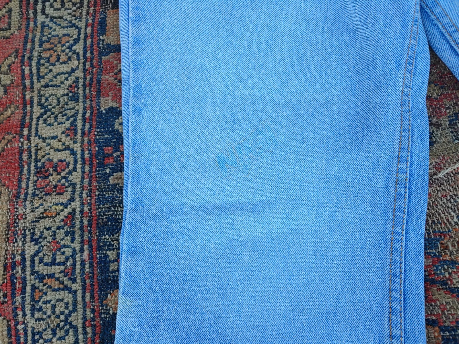 Vintage 1980s Jordache High Waisted Worn Mom Blue Jeans 13 14 Ink Doodles Wear