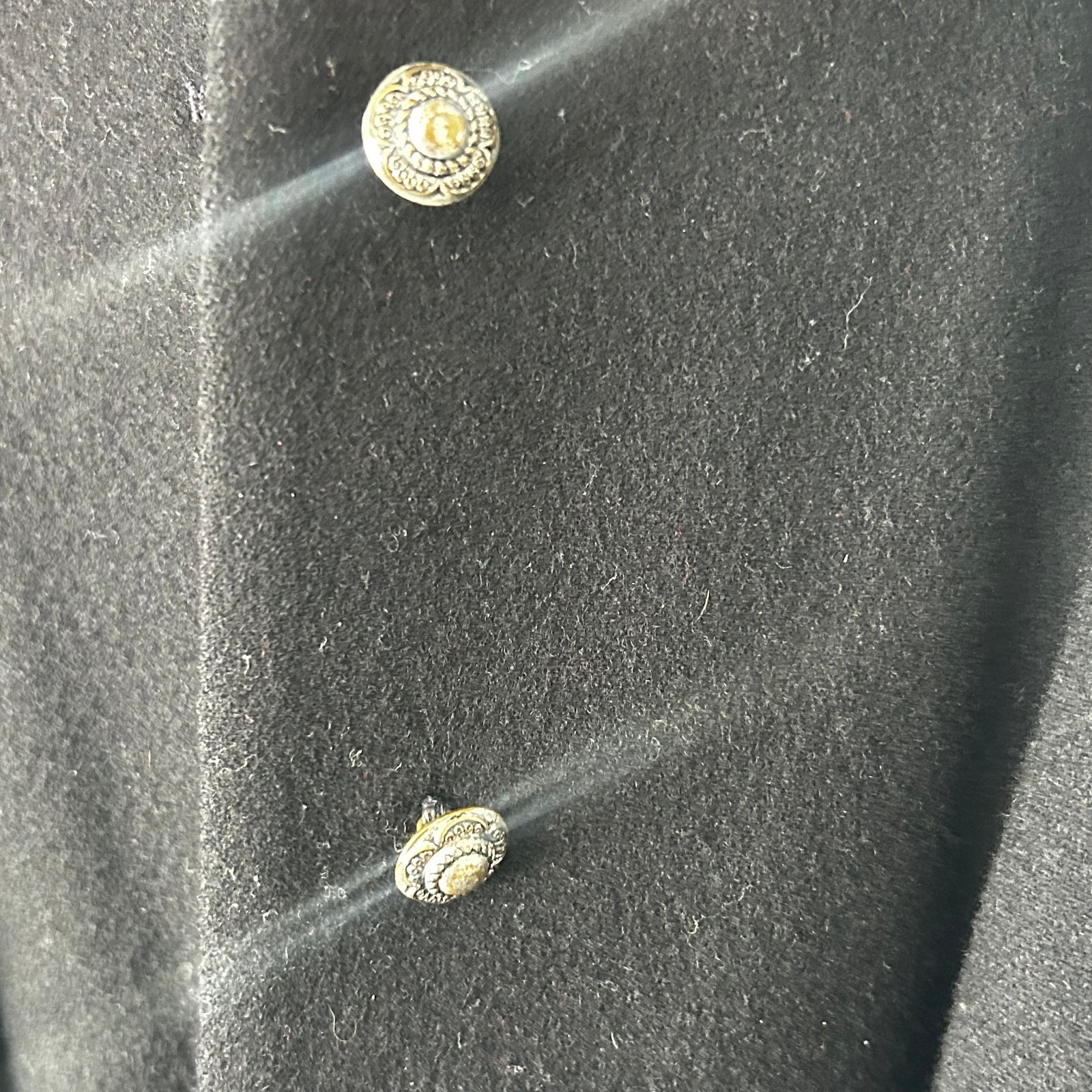 Vintage Austrian Wool Jacket Trachten Oktoberfest Embroidered Perma Size 40