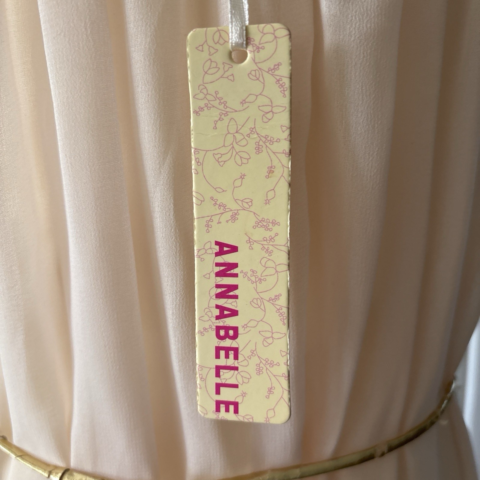 Vtg Annabelle Nordstroms M 2 Pc Negligee Robe Set Sheer Coquette Y2K Honeymoon