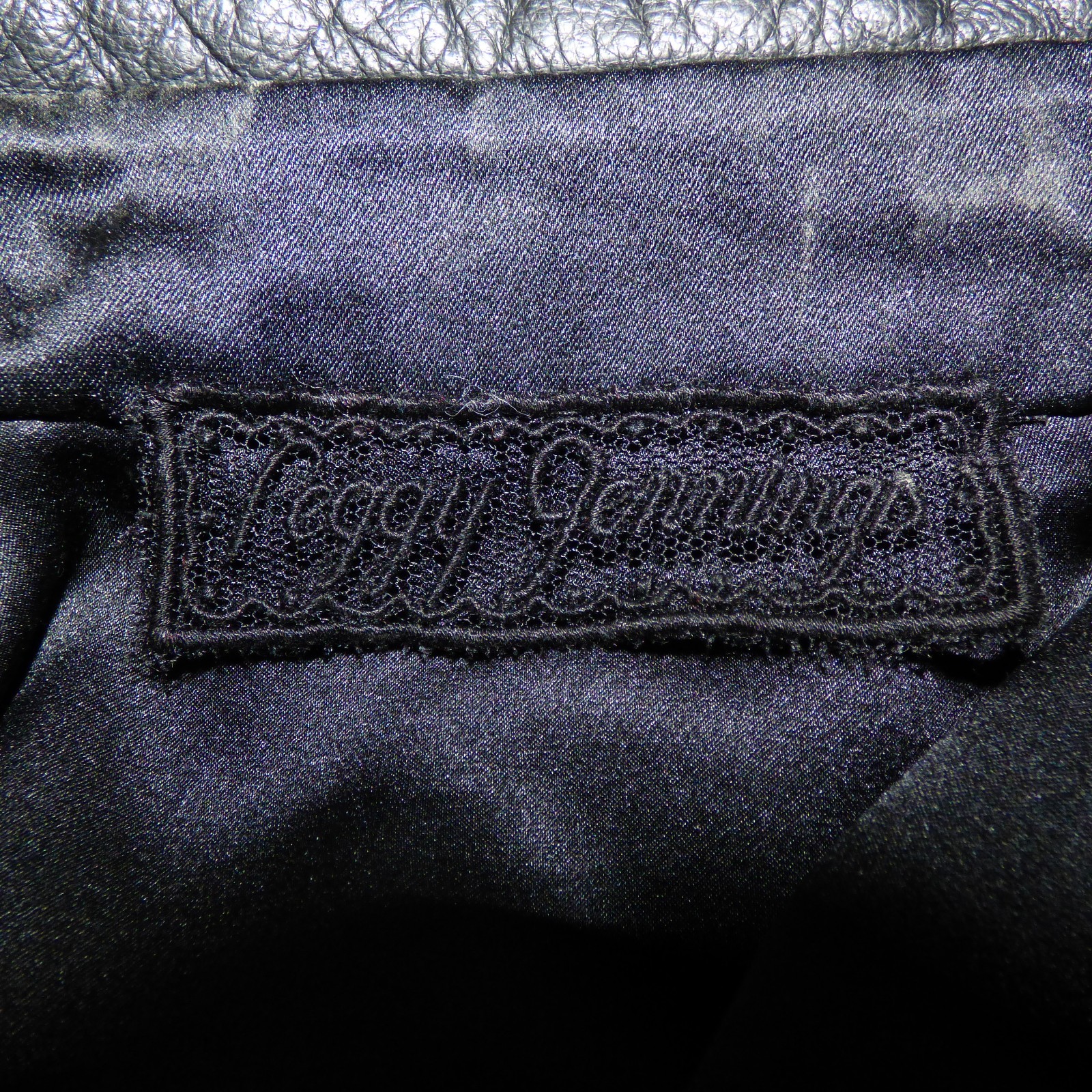 VINTAGE PEGGY JENNINGS DRESS RED WOOL KNIT W LEATHER TRIM FULLY SATIN LINED 4-6