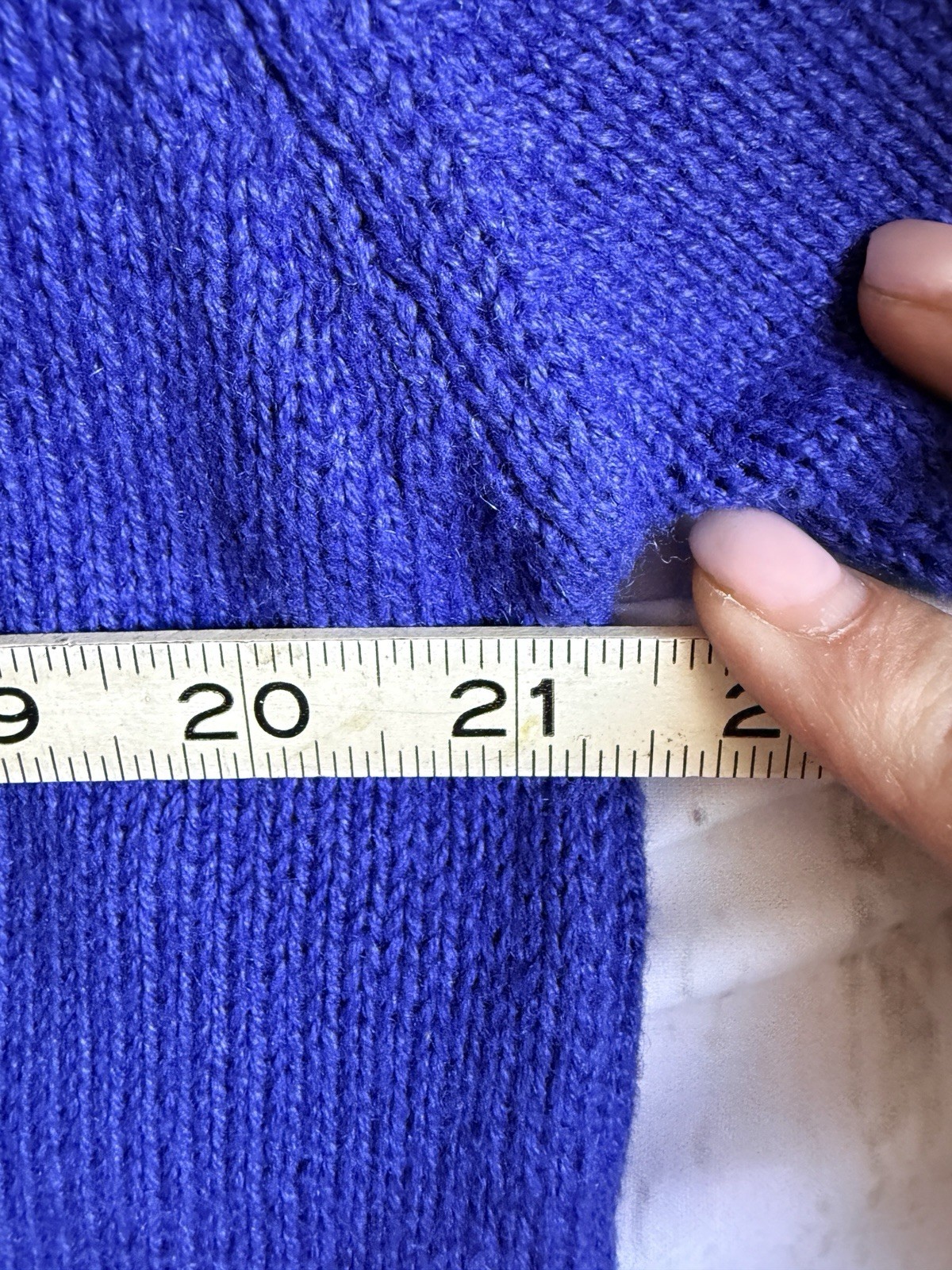 Vintage Sail Boat Nautical Red Blue Quacker Factory Sweater Teacher Whimsy L