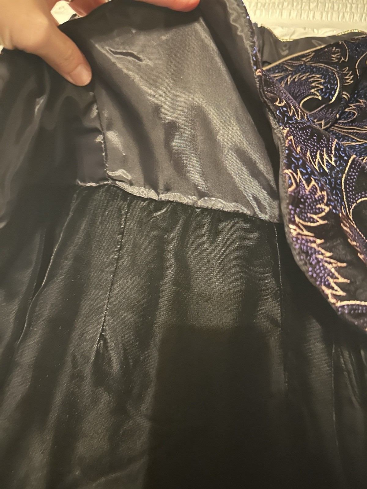 VINTAGE 80’s Velvet Peplum Scalloped Hem Pencil Dress Size 3/4 EUC