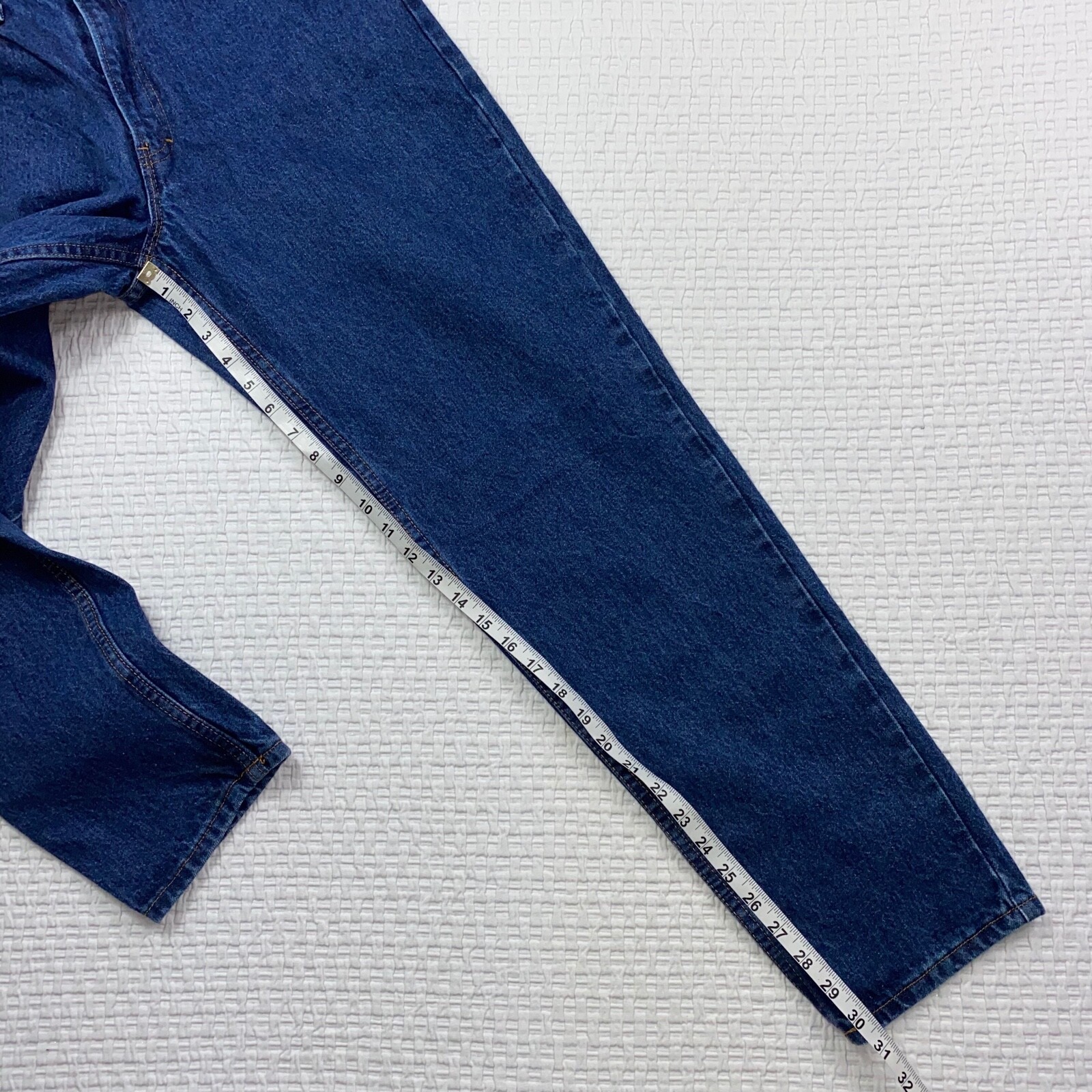 Vintage Jordache High Waisted Rise Denim Blue Mom’s Jeans Women’s 30W 30L 90s