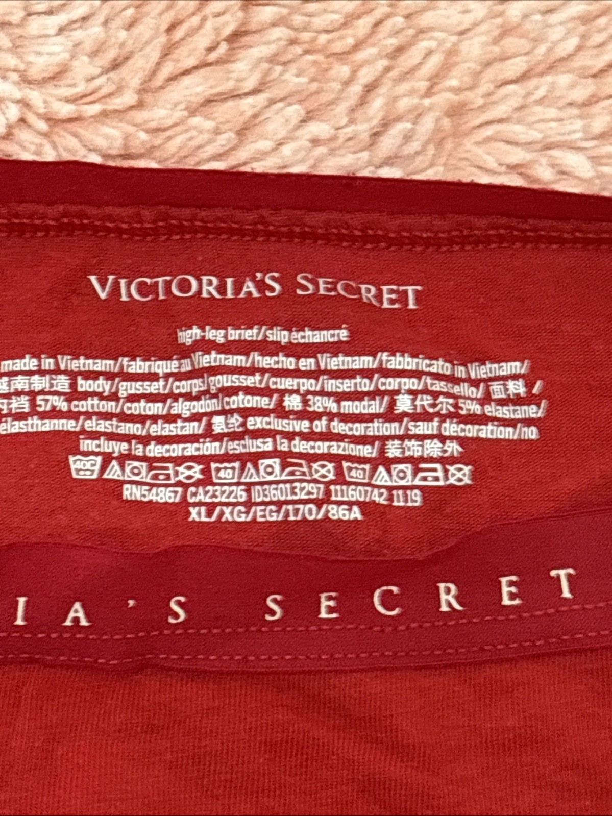Vintage Lote 4 Pink/victoria Secrets Mic Pantis #200