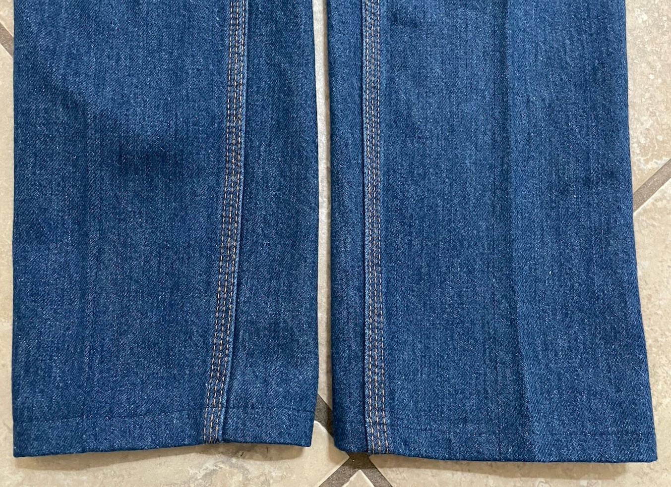 Vtg Levi’s White Label Orange Tab Jeans Custom 24×27 Scovill Zipper Snap Button