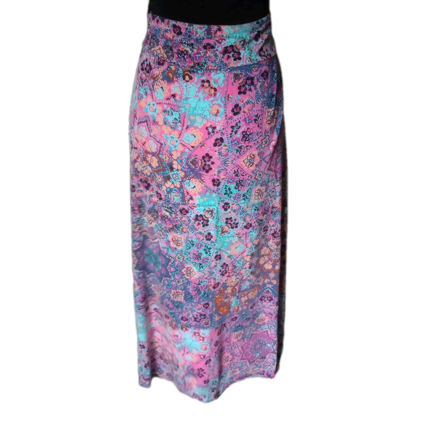 Artisan NY Women’s L Multicolored Boho Maxi Skirt