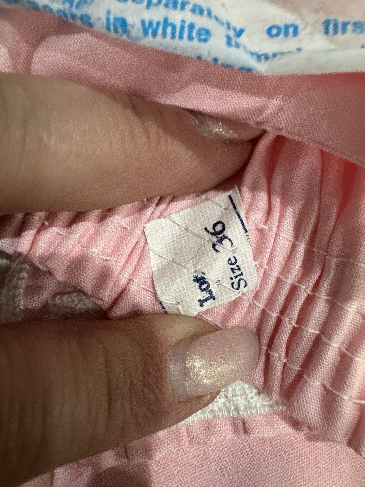 Vtg Ideal Lady 2pc Pajama Set Size 36