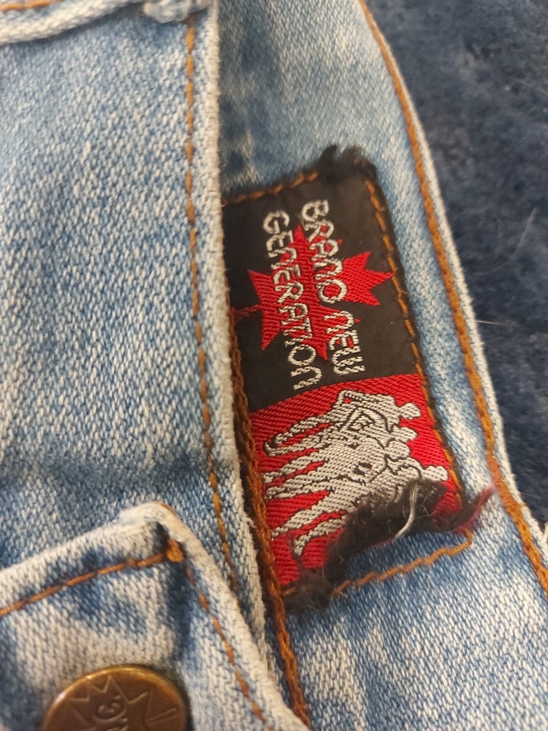VTG Brand New Generation Denim Bell Bottom Leg Jeans Womens