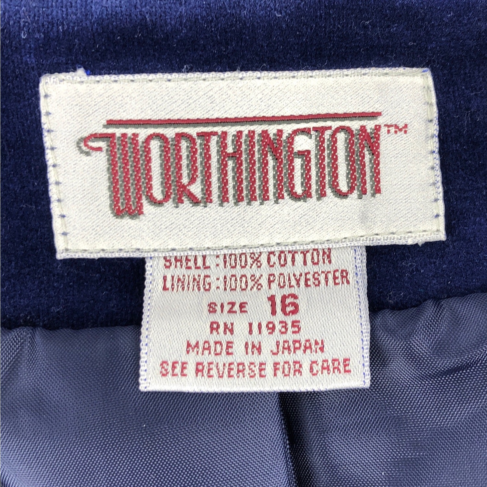 Y2K velvet blazer navy blue 2000s vintage