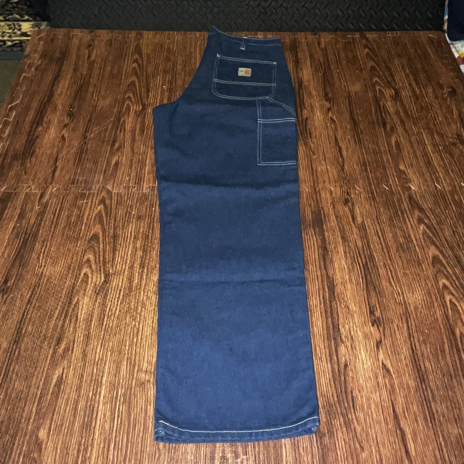 Vintage distressed carhartt FR jeans size 34×32