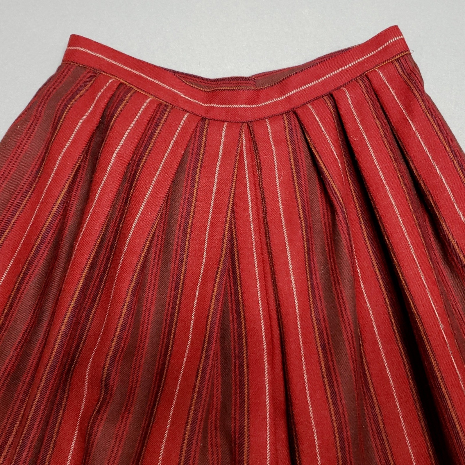 Vtg 70s Weathervane Handmacher 100% Wool Gaucho Pants Culottes 10 ILGWU 1970s
