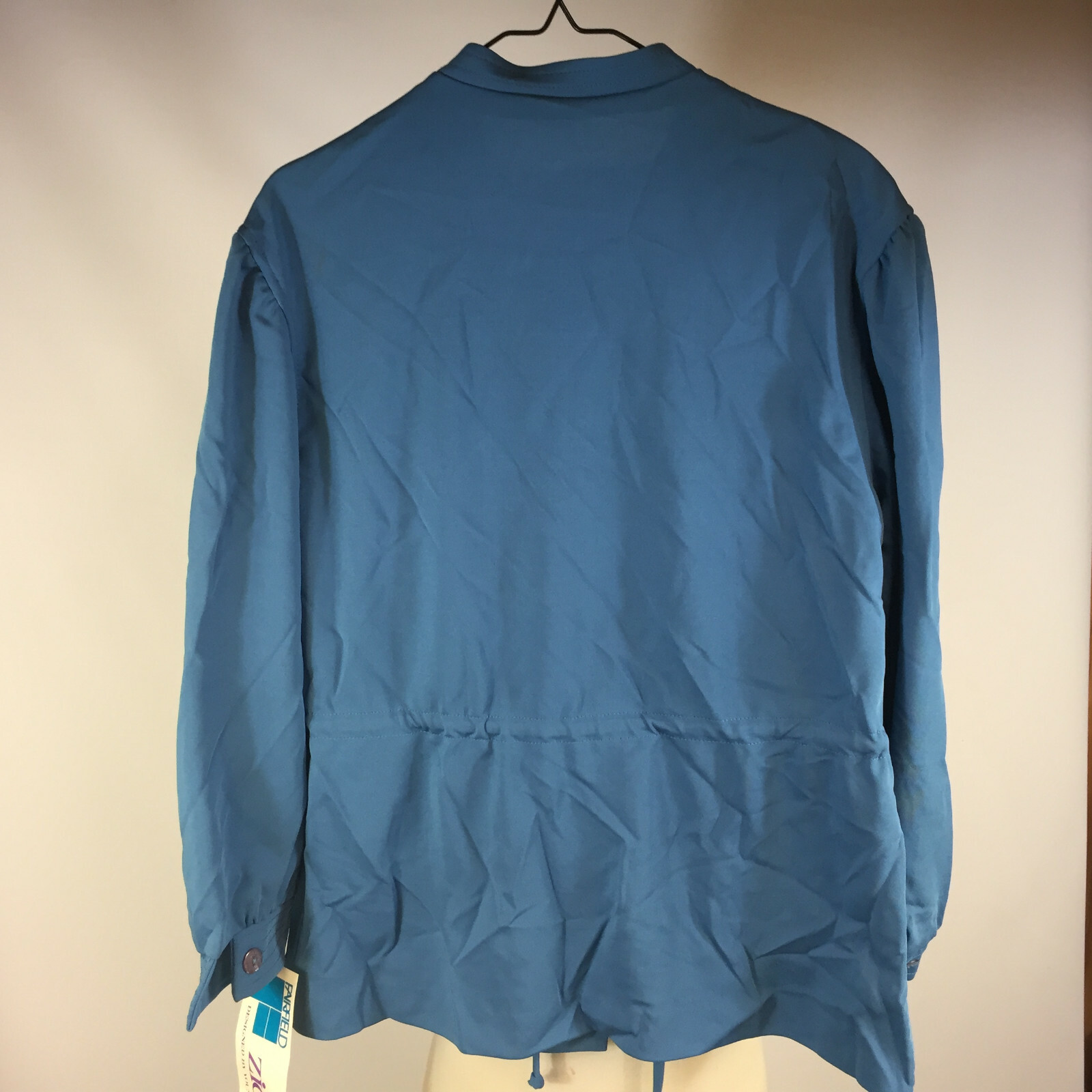 NOS Deadstock Vintage 70s 80s Fairfield Zio Two Piece Jump Suit Pants Shirt Jack