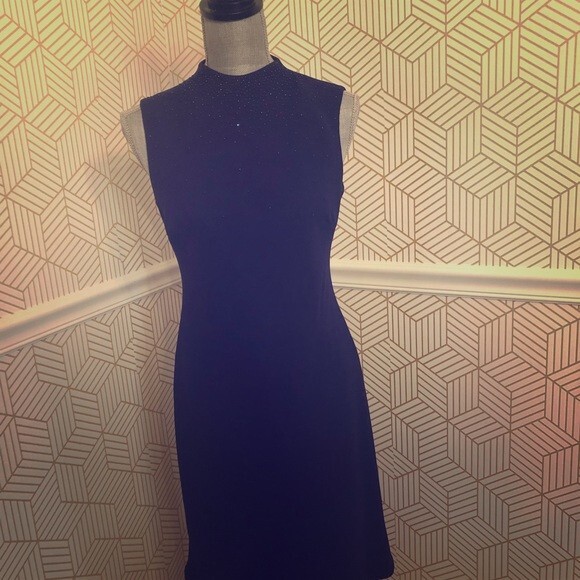 Evan Picone Purple Cocktail Dress Sz 4 BEAUTIFUL!!