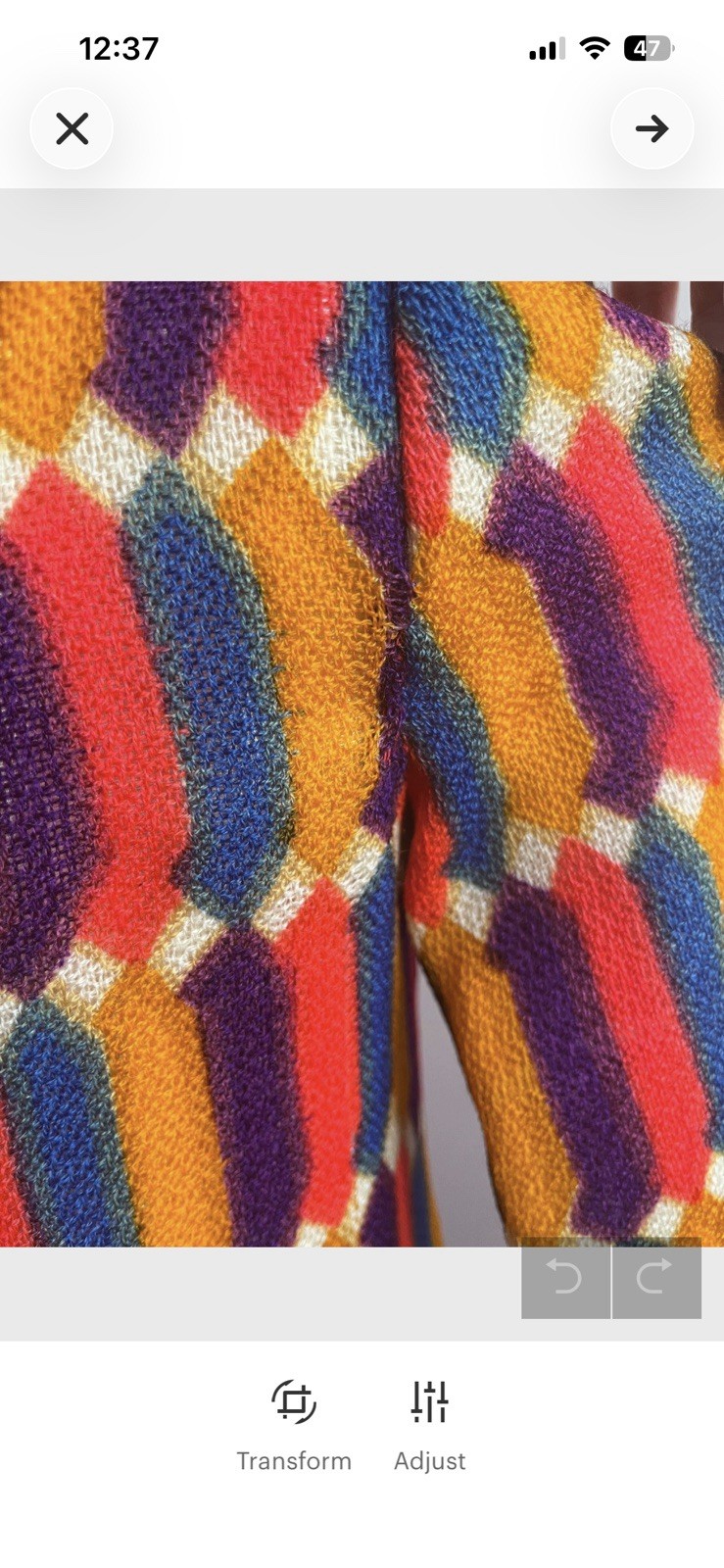 1960s Mod Rainbow Vintage Designer Carlye Dress Hudson’s Detroit Woodward Shops!