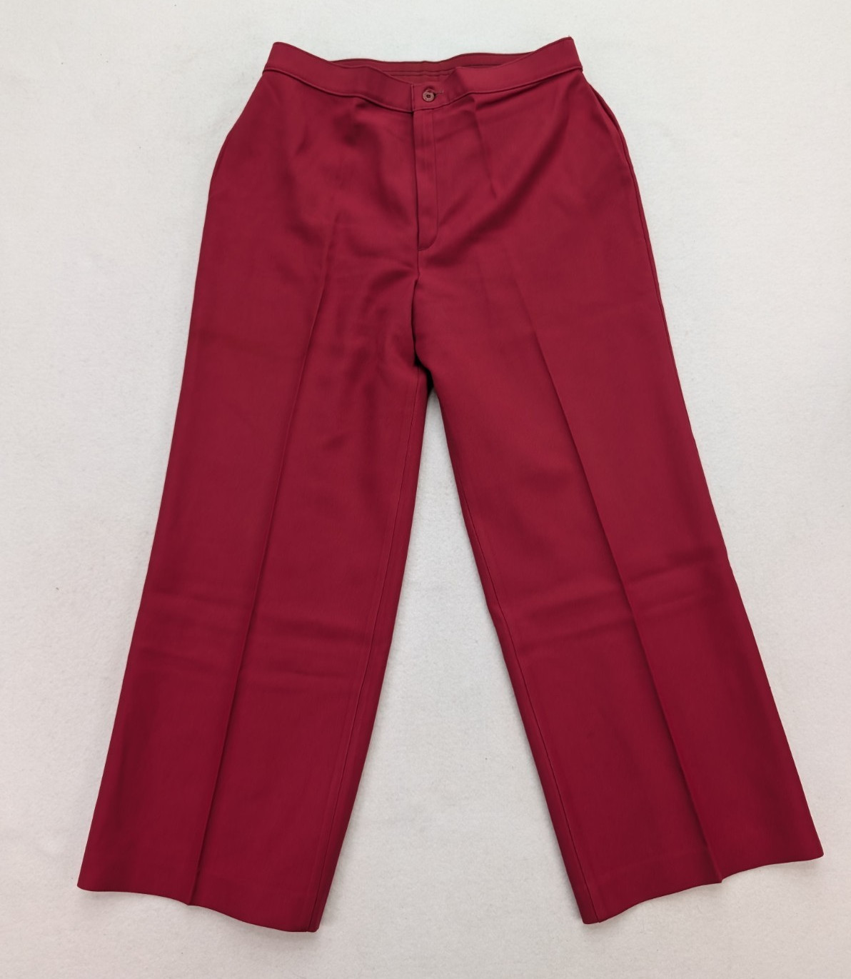 Levi Straus Vintage 70s Women’s Pants Size 34×29 Wide Leg Pink-Red