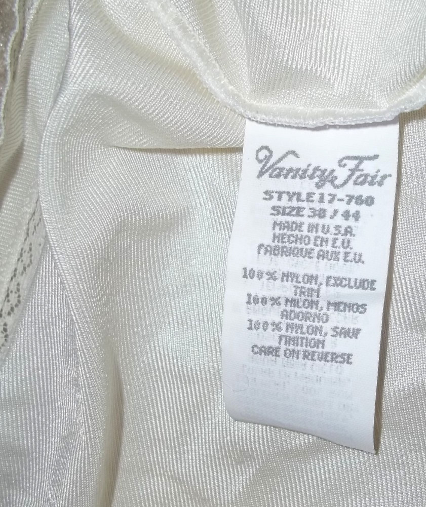NWOT Vanity Fair Ravissant Full Brief Panties 15712 15-712 Sz 8 XL White Mexico