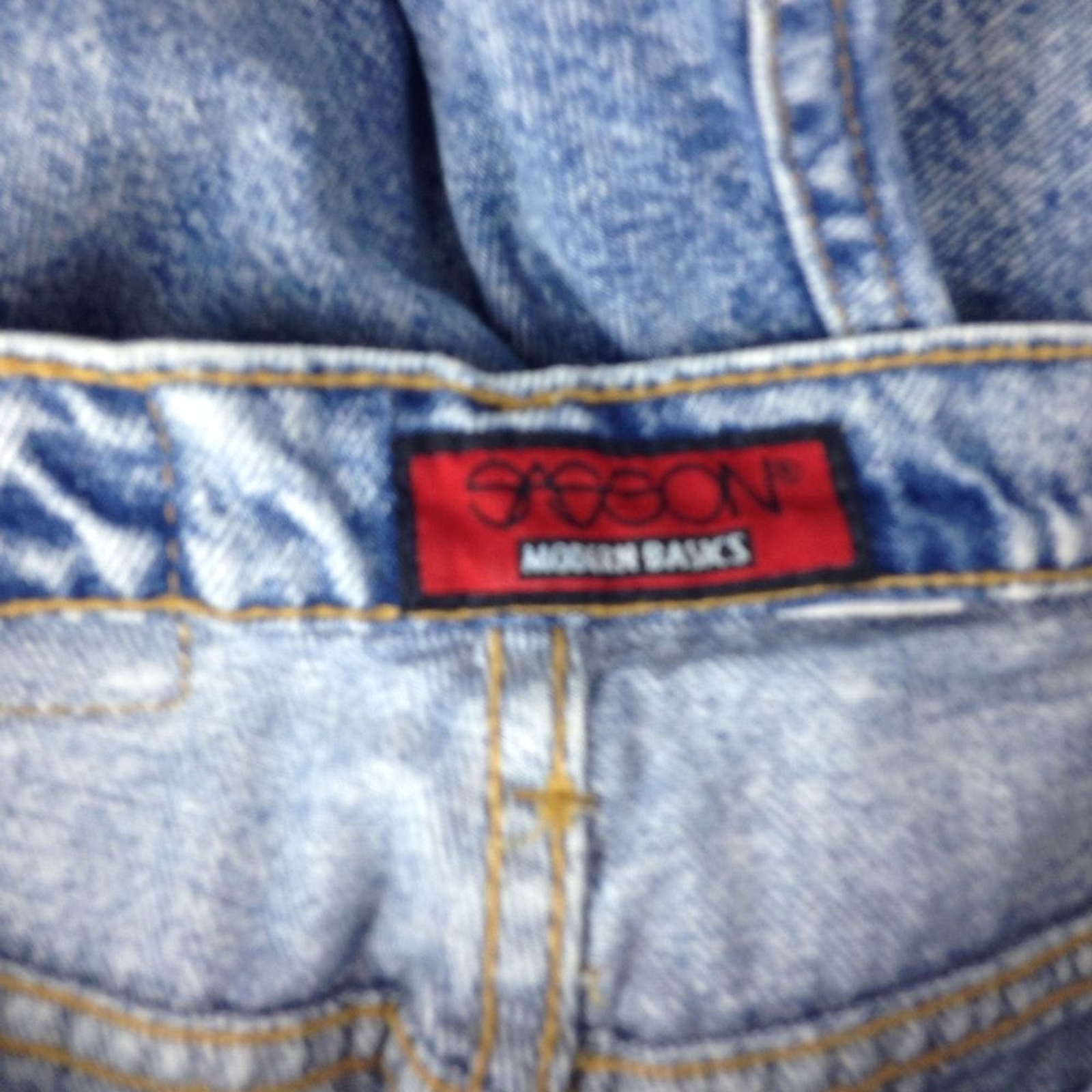 Vintage Sasson Denim 80s 90s Modern Basics High Waist Mom Jeans 30×29