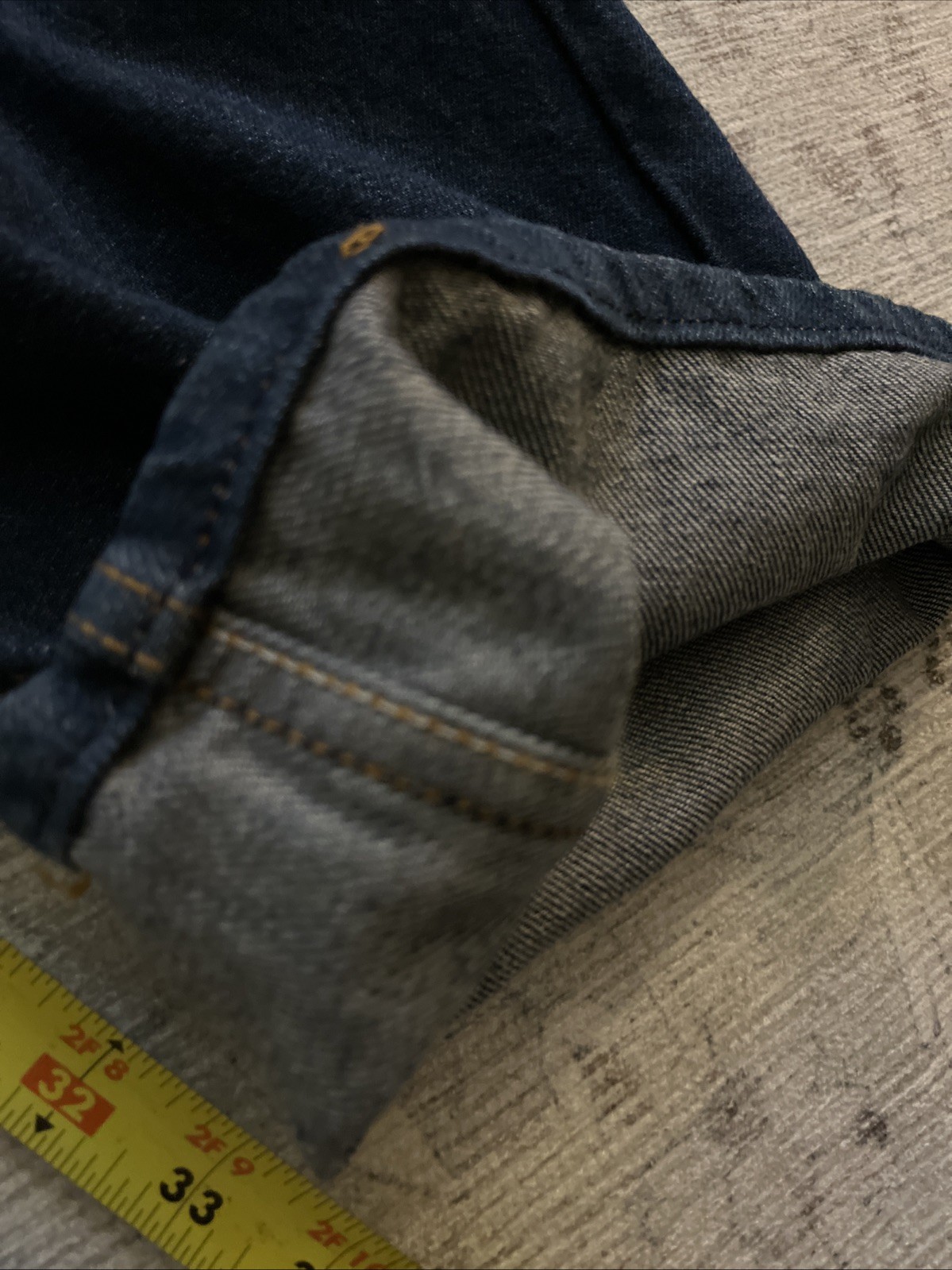 NOS VTG Women’s 70s Levi’s Denim California Straights Jeans 1970s 26 Orange Tab