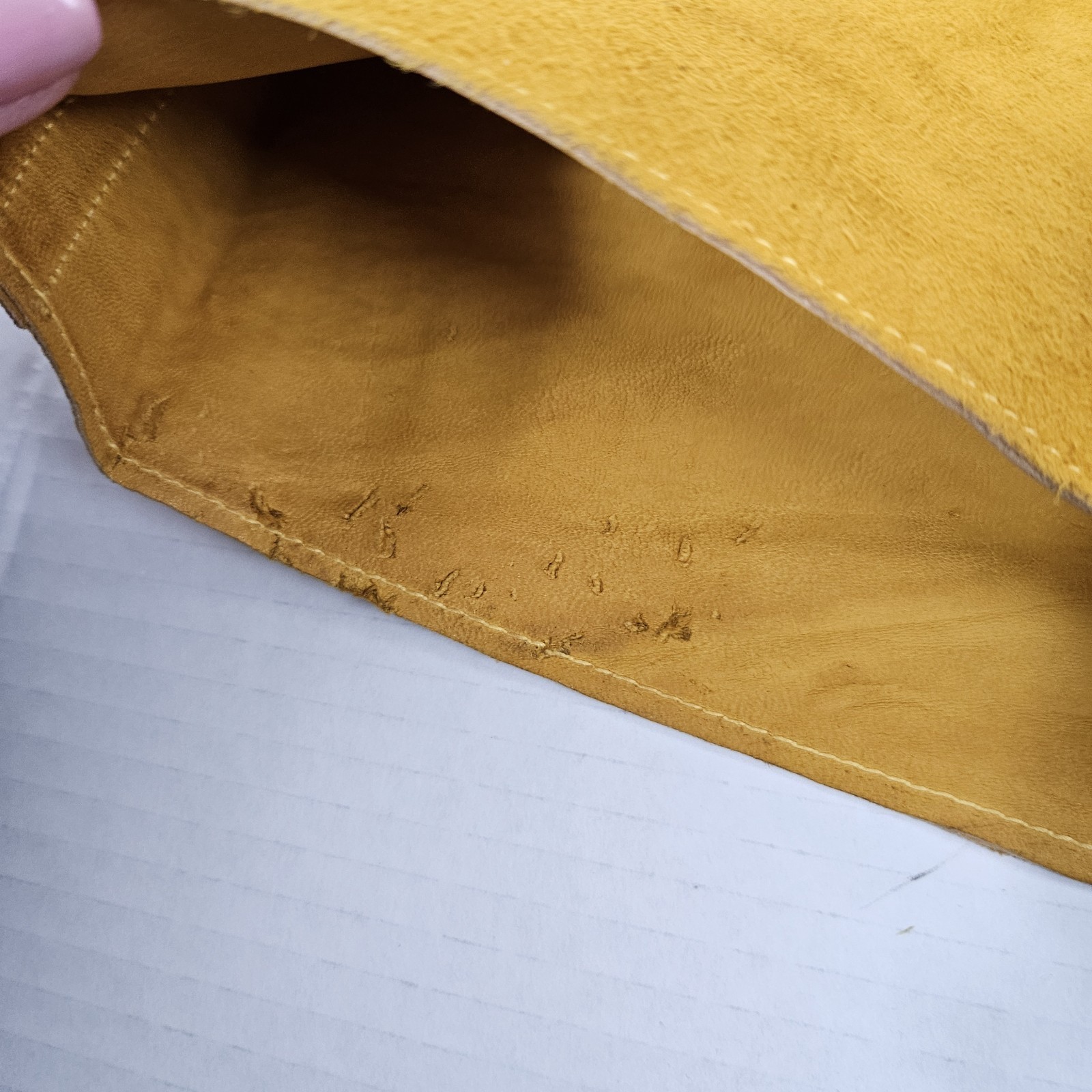 Vintage 60s 70s Suede Lace Up Mustard Yellow Women’s Booty Short Shorts Boho Y2K