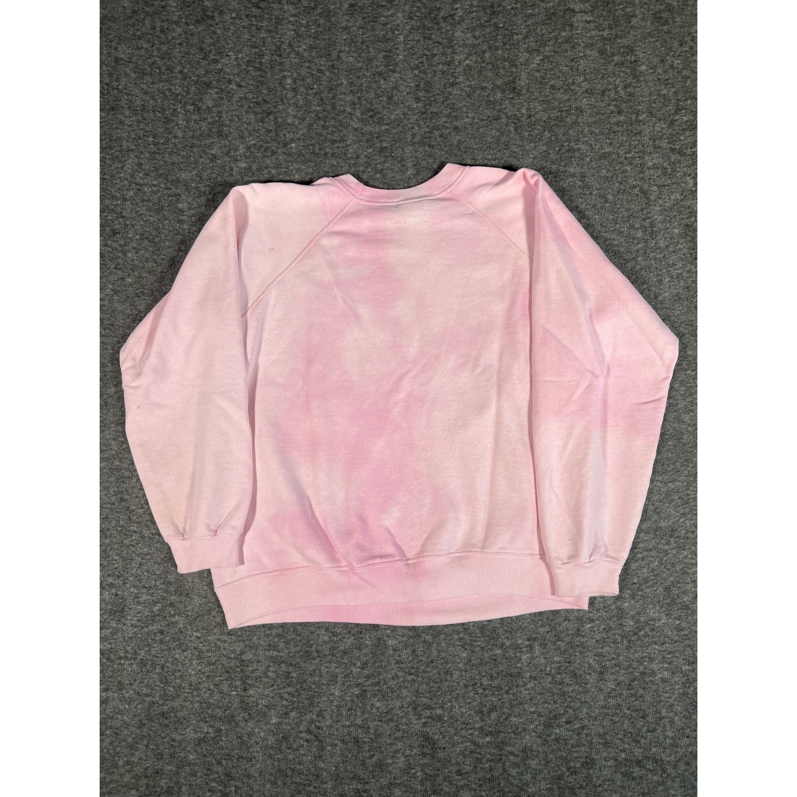 Vintage 1988 Hanes National Wildlife Federation Rabbit Bunny Sweatshirt Pink L