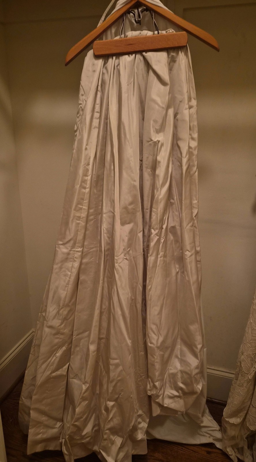 Vintage Two Piece 1950s-1960s B. Altman Co. Cream Wedding Dress