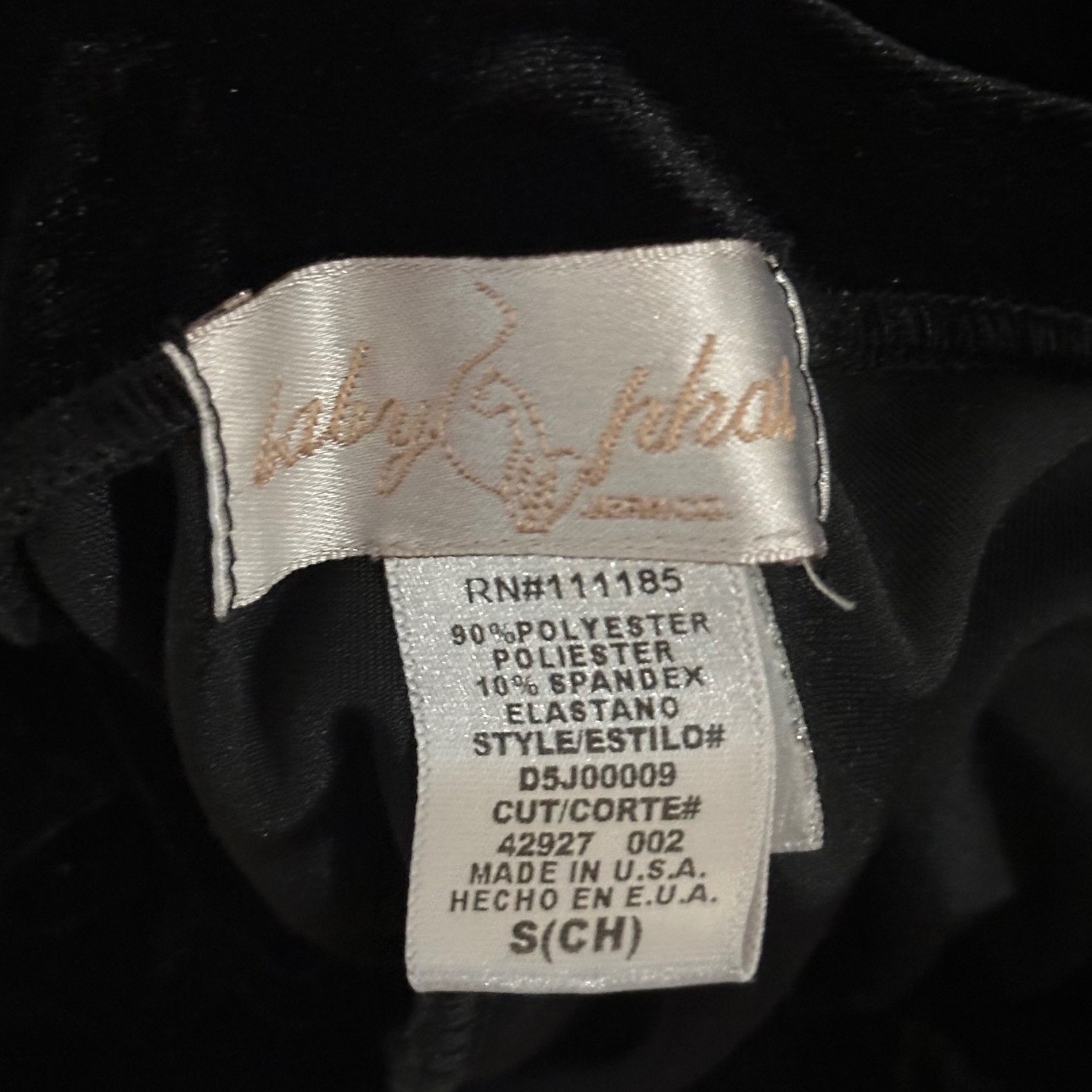 Y2K Baby Phat Black Velvet Low Rise Flare Loungewear Pants Womens Small 2000 VTG
