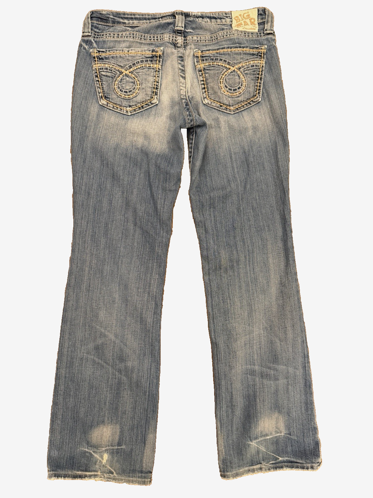 Big Star Maddie Bootcut Jeans Womens 29R Y2K Medium Wash Western Stretch Denim